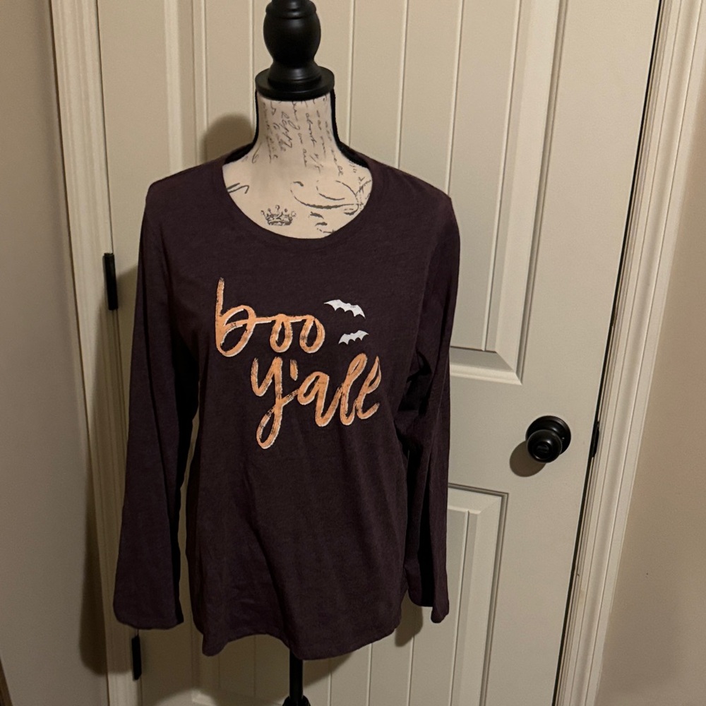 Sonoma Purplish Long Sleeve Shirt